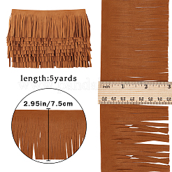 5 Yards Quastenbesatz aus Wildlederimitat&nbsp;DIY-GF0008-64