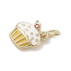 Charms smalto ottone&nbsp;KK-K368-17G