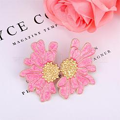 Aretes de flores vintage para mujer&nbsp;JE1095D
