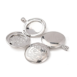 Gestell Messing Medaillon Anhänger&nbsp;KK-I688-02P