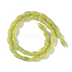 Natürliche Zitronen Jade Perlen Stränge&nbsp;G-K362-I13-06