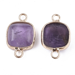 Natürliche Amethyst verbindet Steckverbinder&nbsp;G-S344-69G