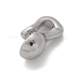 925 moschettone in argento sterling sulle barre&nbsp;STER-D300-17P-01