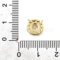 Ottone micro spianare fascino zirconi&nbsp;KK-I360-024G