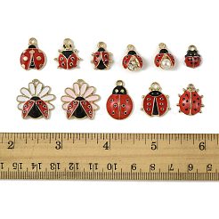 24 Stück Alu-Emaille-Anhänger&nbsp;ENAM-FS0003-72