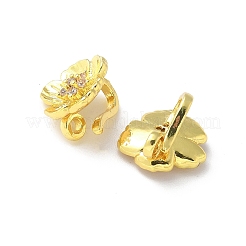 Pendentifs en laiton zircon cubique transparent&nbsp;KK-A236-09G