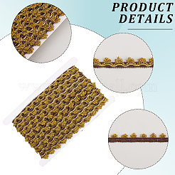 24 mètre de bordure en dentelle de polyester filigranée&nbsp;OCOR-GF0005-28C