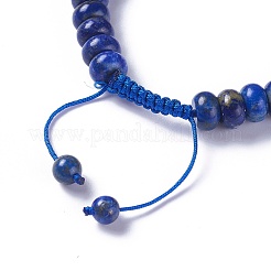 Bracelets réglables de perles tressées avec cordon en nylon&nbsp;BJEW-F369-C11