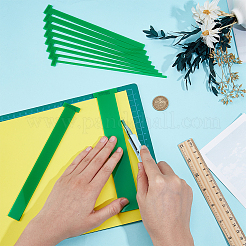 10 règle de reliure en acrylique de 10 styles&nbsp;DIY-BC0016-53C