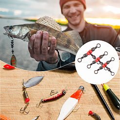 74 pièce 10 styles de pêche en fer et en plastique émerillons à trois voies émerillons pour poisson-chat&nbsp;FIND-FH0017-02