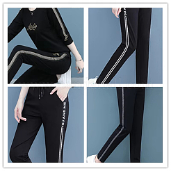 Gold und Silber funkeln elastisches seitliches Nylonband&nbsp;NWIR-O010-01E