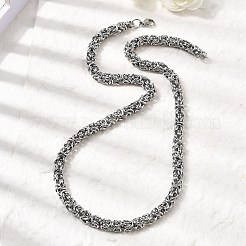 Collier en acier inoxydable 304 résistant au ternissement&nbsp;NJEW-H411-26