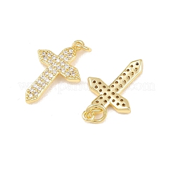 Ottone micro spianare pendenti zirconi&nbsp;KK-B167-19G