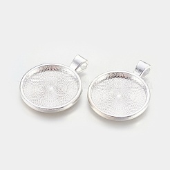 Tibetischer Stil Legierung Anhänger Fassungen&nbsp;TIBE-R295-055S-LF