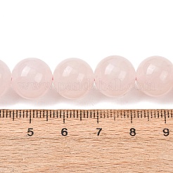 Natürlichen Rosenquarz Perlen Stränge&nbsp;G-T150-A04-12mm