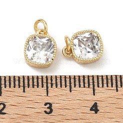 Ottone micro spianare pendenti zirconi&nbsp;KK-A291-01G-01