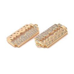 Colgantes de latón y circonita cúbica&nbsp;KK-G468-65G