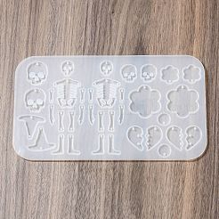 Silikon-Anhängerformen zum Thema Halloween&nbsp;LS-DIY-Q030-05B