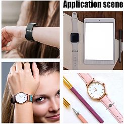 8 Stück synthetische türkisfarbene Pferdeaugen-Uhrenarmband-Anhänger&nbsp;FIND-NB0003-22