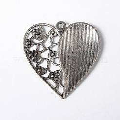 Tibetischer stil Aluminium Anhänger & Charms&nbsp;LF10891Y