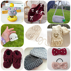 1 écheveau de fil à crocheter doux&nbsp;WCOR-TADJ0001-01B