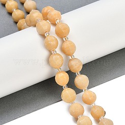 Topaz natural jade perlas hebras&nbsp;G-G182-B15-05