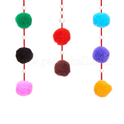 DIY Pom Pom Ball Dekoration Herstellung Kits&nbsp;DIY-SZ0001-39B