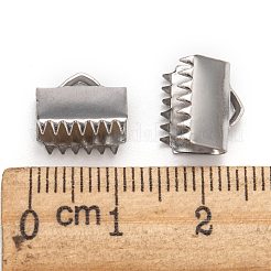 Anlaufgeschützte Bandklemmenenden aus Edelstahl 304&nbsp;STAS-J011-08