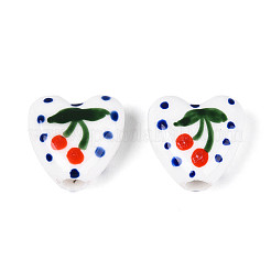 Porcelaine à la main des perles en céramique&nbsp;PORC-T134-28D