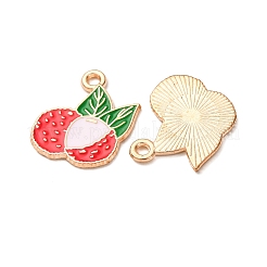 Colgantes de esmalte de aleación de frutas&nbsp;FIND-D304-03G-KCG