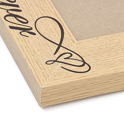 Rechteckige Bilderrahmen aus Holz&nbsp;AJEW-XCP0003-06A
