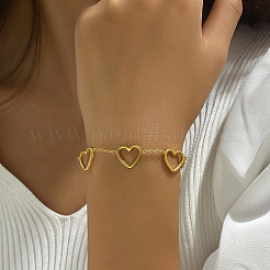 201 Gliederkettenarmbänder aus Edelstahl&nbsp;GP5387