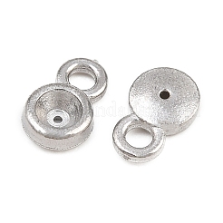 Sertissage de strass pour breloques en acier inoxydable 304&nbsp;SA-CBAC865-01A-P