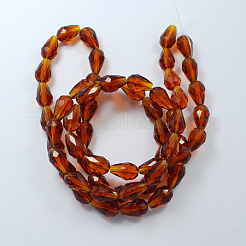 Filo di perline in vetro&nbsp;GLAA-R024-15x10mm-5