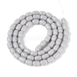Opache perle di vetro fili&nbsp;GLAA-T028-14P-02
