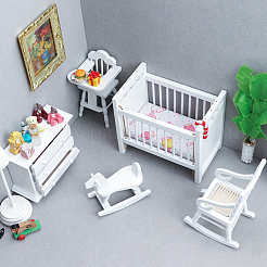 1 Set Mini-Möbelmodell aus Holz&nbsp;DIY-GO0002-35