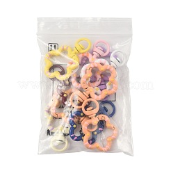 10 Stück sprühlackierte drehbare Karabinerhakenverschlüsse aus Legierung&nbsp;FIND-FS0004-56