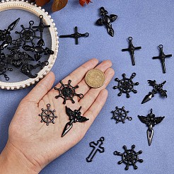 36pcs Halloween-Legierungsanhänger&nbsp;JX194A