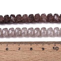 Fili di perline di vetro craquelé di giada imitazione&nbsp;GLAA-N068-01A-A07