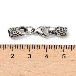 Fermoirs mousquetons en acier inoxydable chirurgical 316&nbsp;LS-STAS-L307-02ASP-02