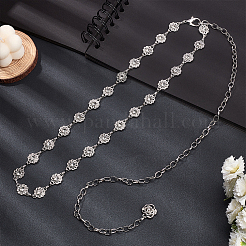 Chaînes à maillons en fer strass&nbsp;AJEW-FG0003-49
