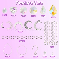 Kit fai da te per la decorazione di ciondoli di gioielli&nbsp;DIY-FS0008-64