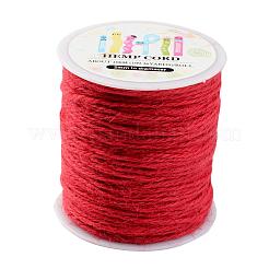 Cordon de jute coloré&nbsp;OCOR-JP0001-2mm-009