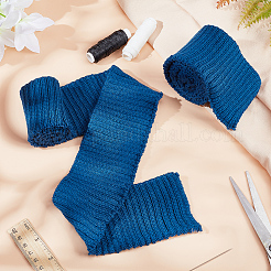 Tessuto a coste in 95% cotone e 5% in fibra elastica per i polsini&nbsp;FIND-WH0136-02A