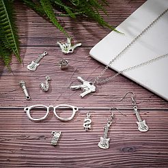 128 pièces 8 styles de style tibétain en alliage gros pendentifs&nbsp;TIBEP-FH0001-16
