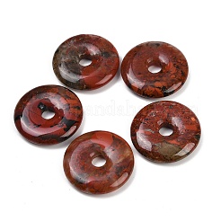 Colgantes naturales jaspe brechadas&nbsp;G-C220-F02-30mm