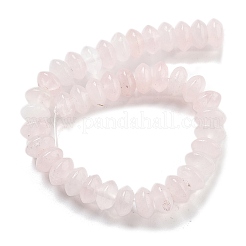 Natürlichen Rosenquarz Perlen Stränge&nbsp;G-P559-A07-02