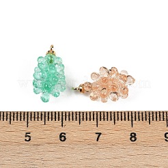 Pendentifs en résine transparente&nbsp;RESI-L047-06