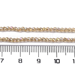 Trasparenti perle di vetro placca fili&nbsp;EGLA-H107-01A-AB02