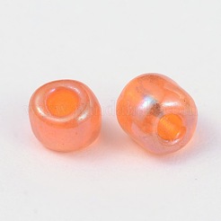 (servizio di reimballaggio disponibile) perline di vetro rotonde&nbsp;SEED-C016-4mm-169B